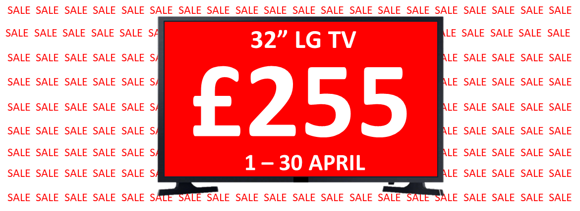 32 TV SALE
