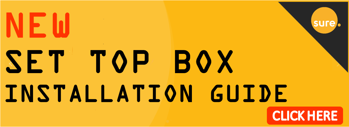 Homepage carousel NEW STB SET UP GUIDE 2019