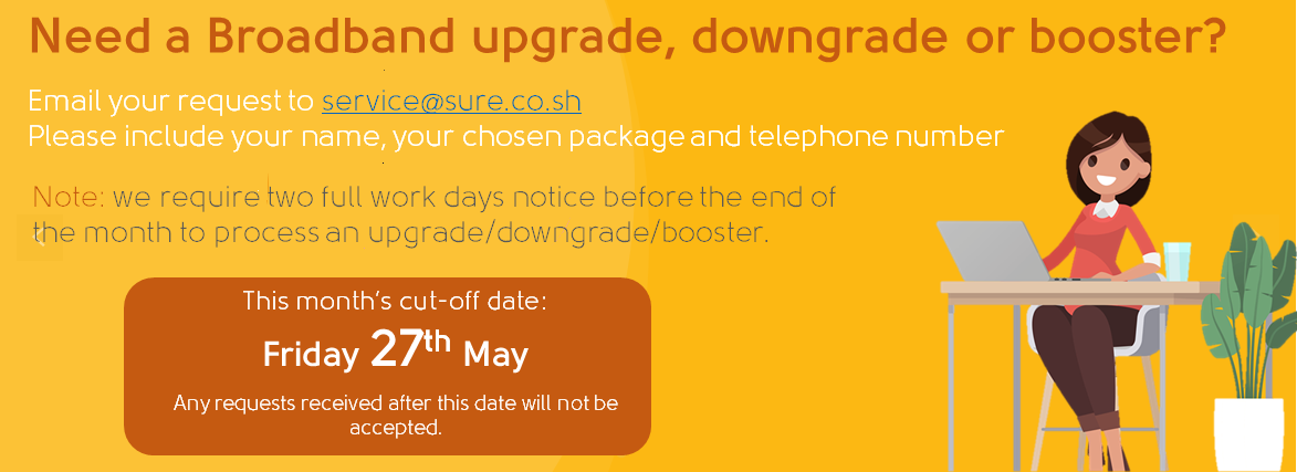 broadband cut off banner May